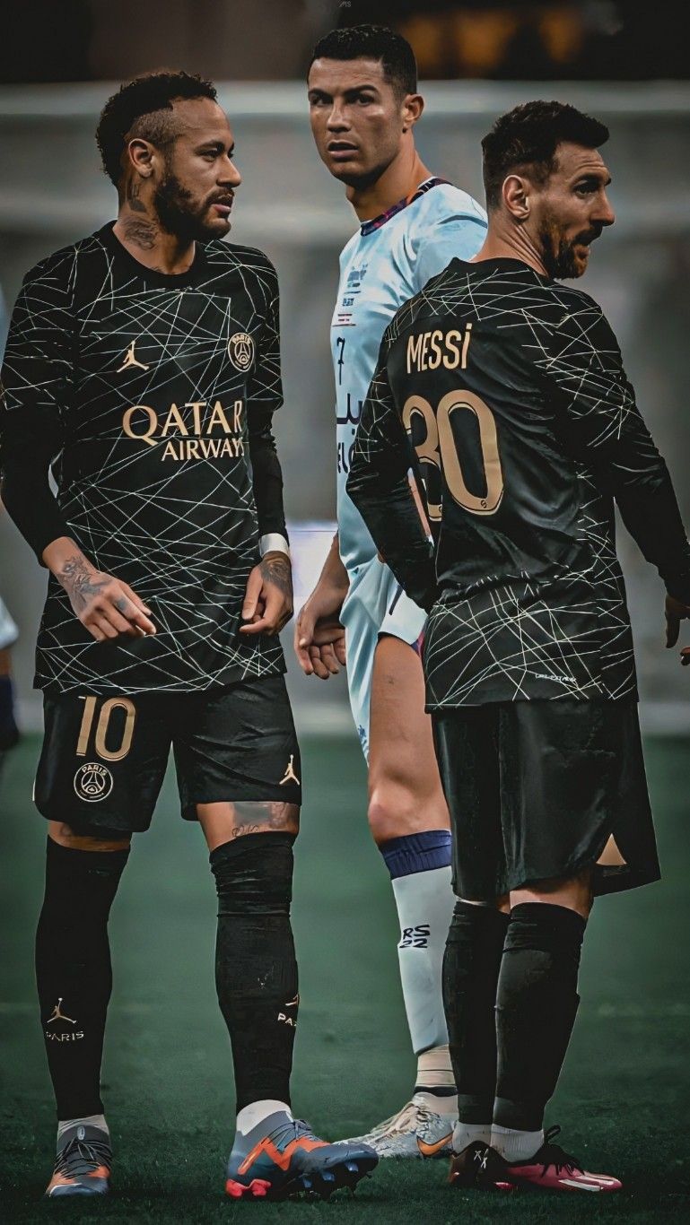 , Football Ronaldo, Messi and Neymar|Pinterest
